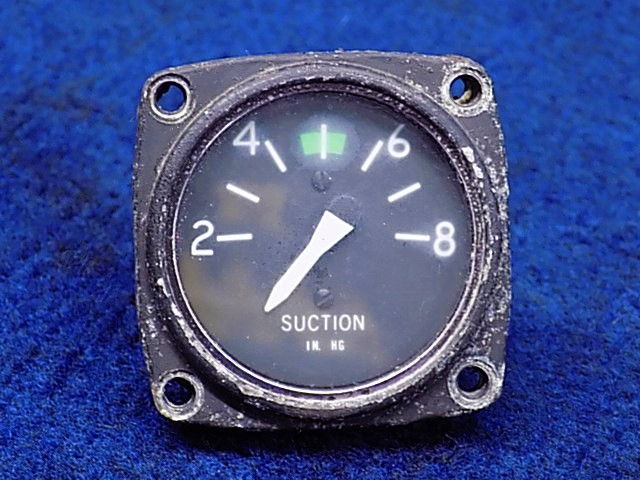 C668540-0101 Cessna - Instrument - Suction Gauge (Model 3-102-1)